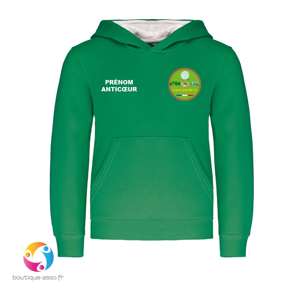 Sweat-shirt capuche Enfant - Force Nature 11