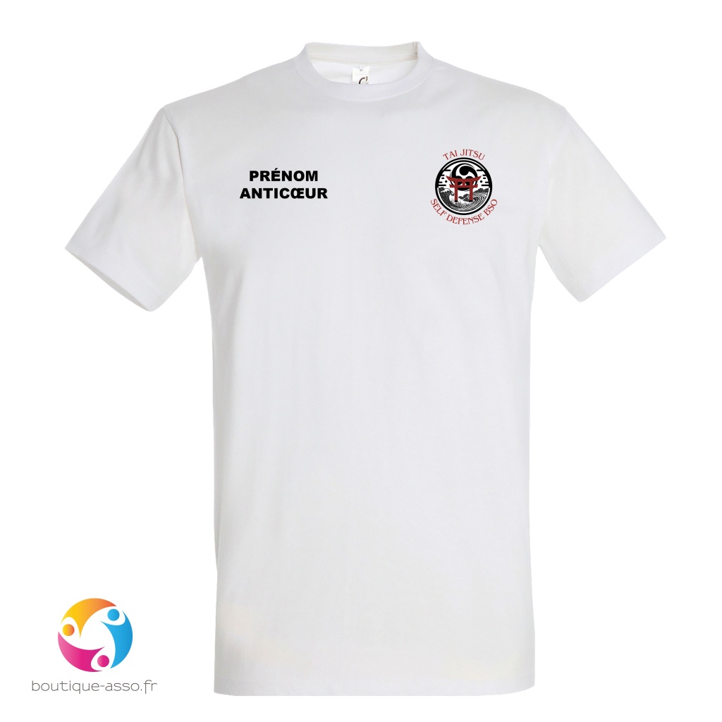 tee-shirt enfant coton - Tai Jitsu Self Defense BSO