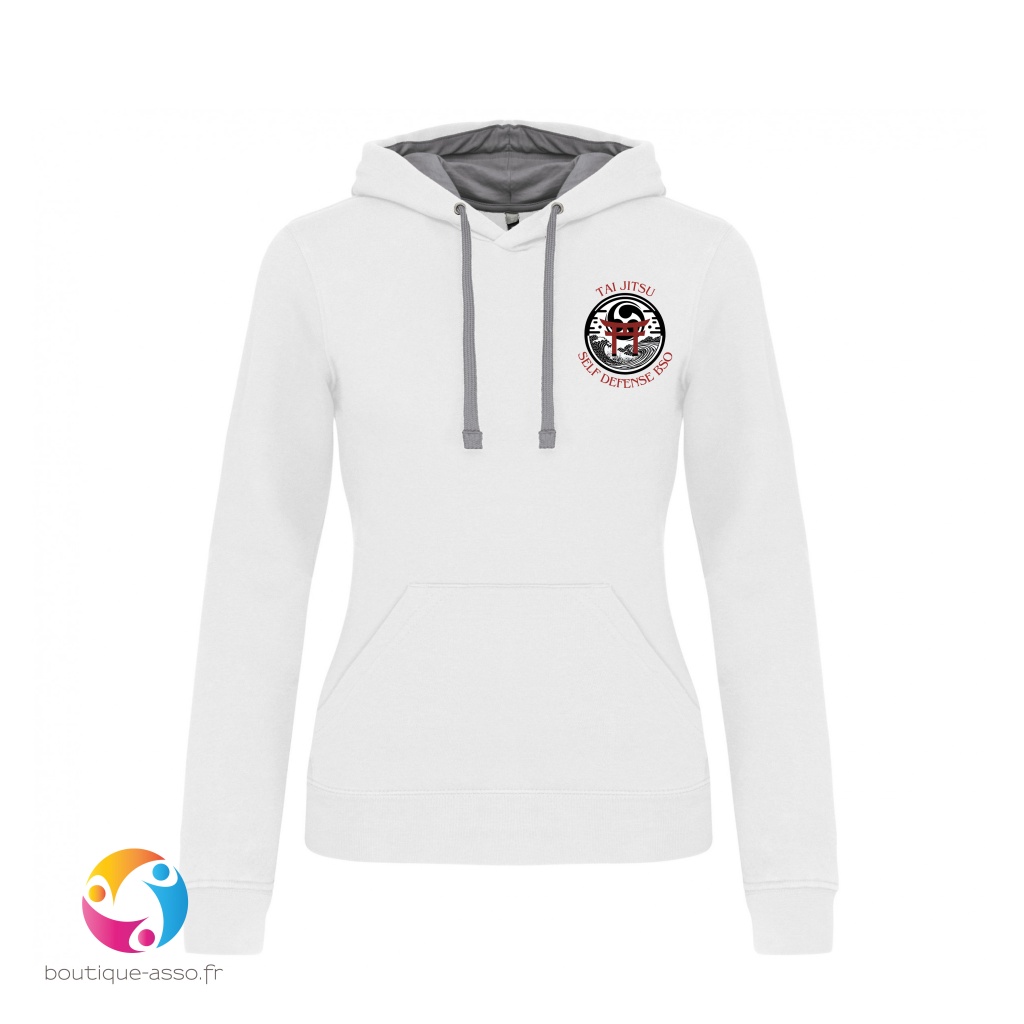 sweat capuche femme