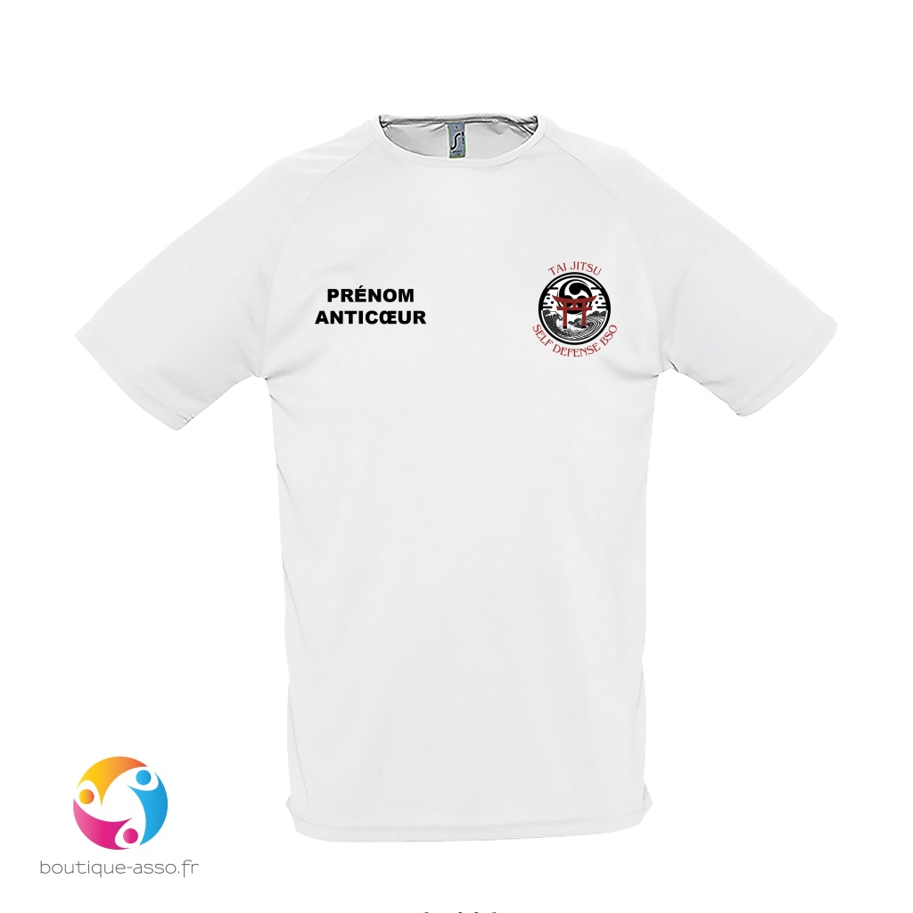 tee-shirt sport enfant - Tai Jitsu Self Defense BSO