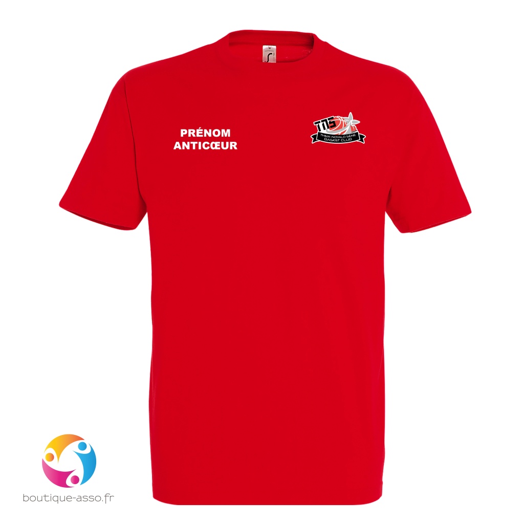 tee-shirt enfant coton - TNS Basket Club