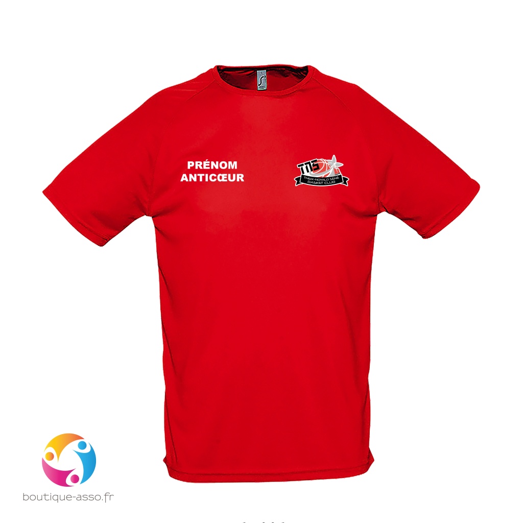 tee-shirt sport homme - TNS Basket Club