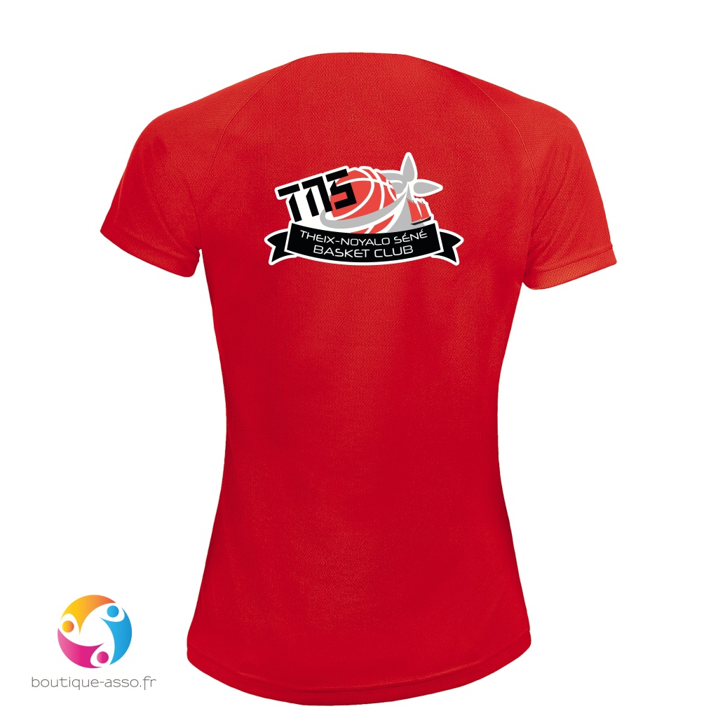 tee-shirt sport femme - TNS Basket Club