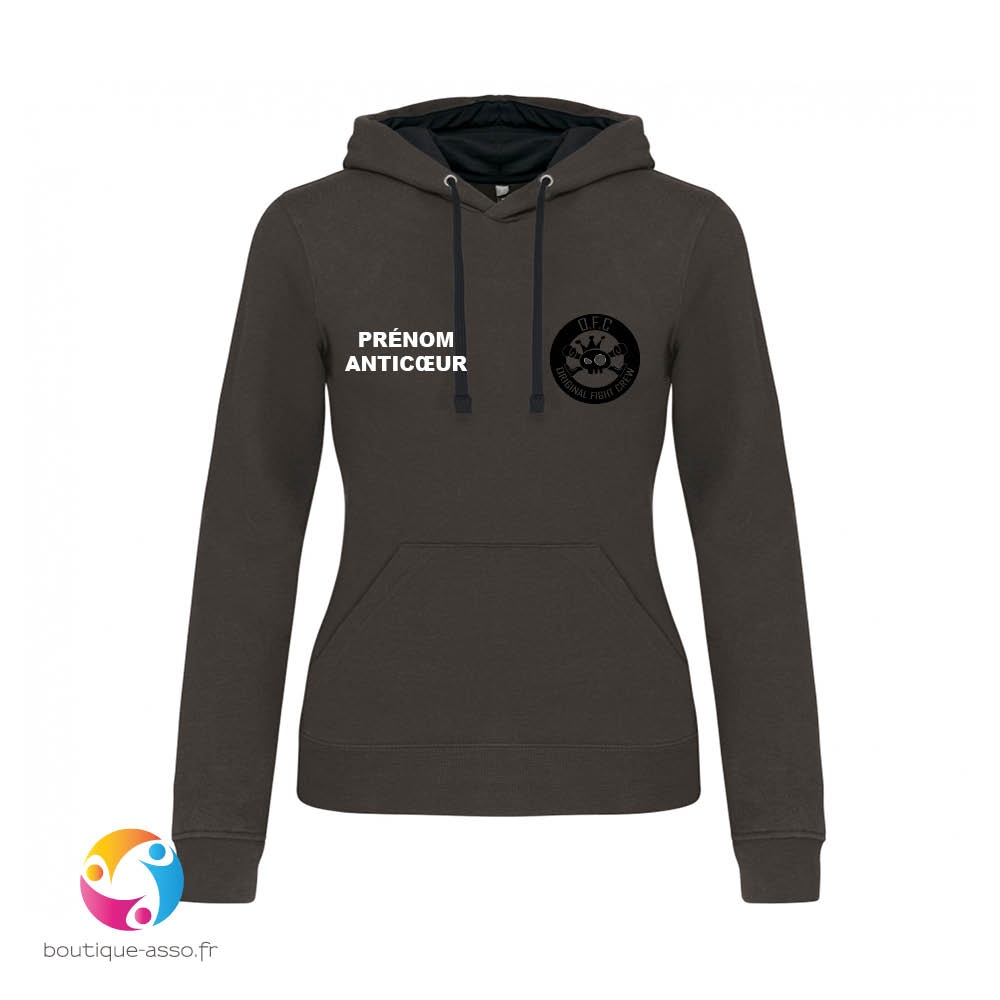 SWEAT CAPUCHE FEMME - Original Fight Crew