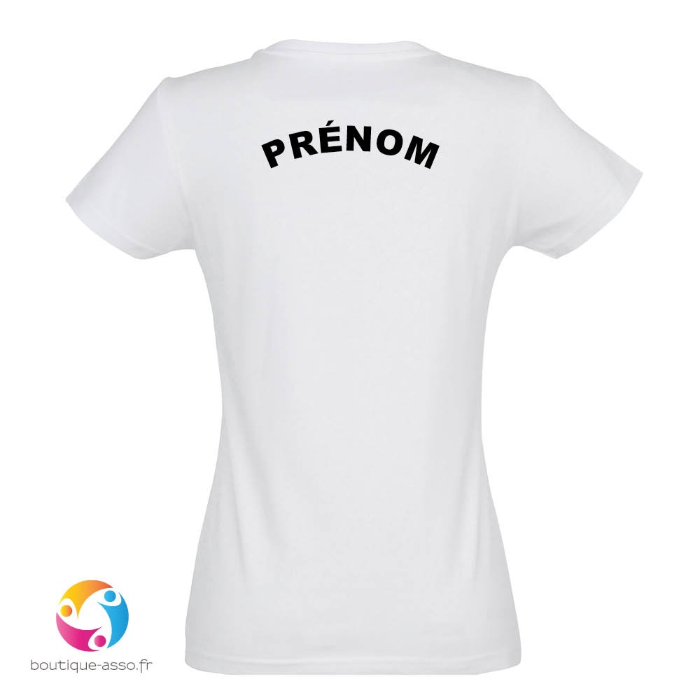 tee-shirt femme coton - Echiquier de Petit-Caux