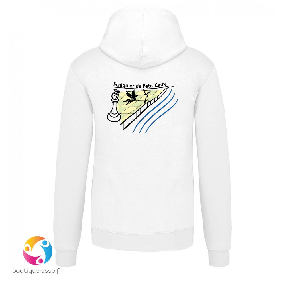 Sweat-shirt capuche Enfant - Echiquier de Petit-Caux